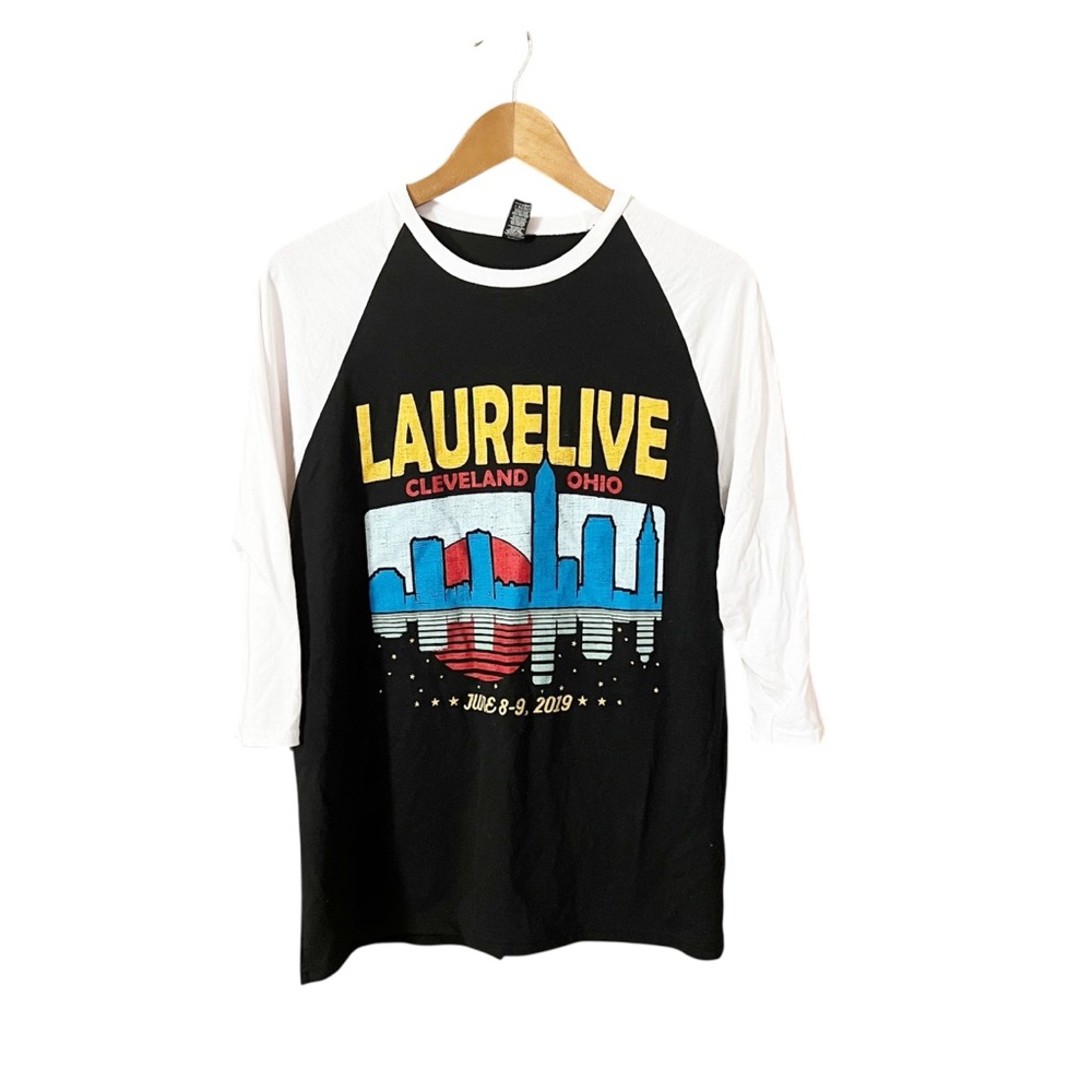 Anvil LaureLive 2019 Cleveland Ohio Music Festival Raglan Tee Hozier Sheryl Crow